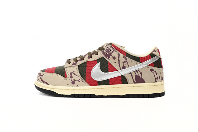 Men's Dunk Low Cream/Red Shoes 0411 Men's Dunk Low Cream/Red Shoes 0411